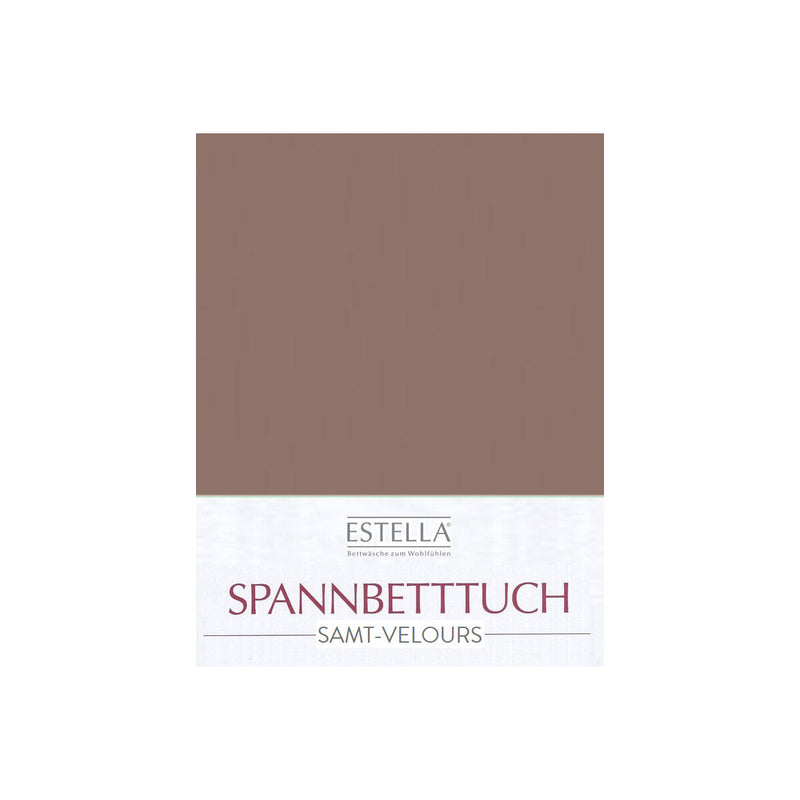 Samt-Velours Spannbetttuch