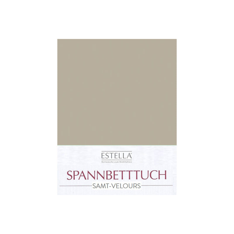 Samt-Velours Spannbetttuch