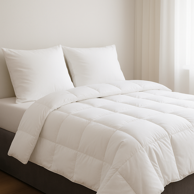 warme Winter-Daunendecke (100% Daunen)