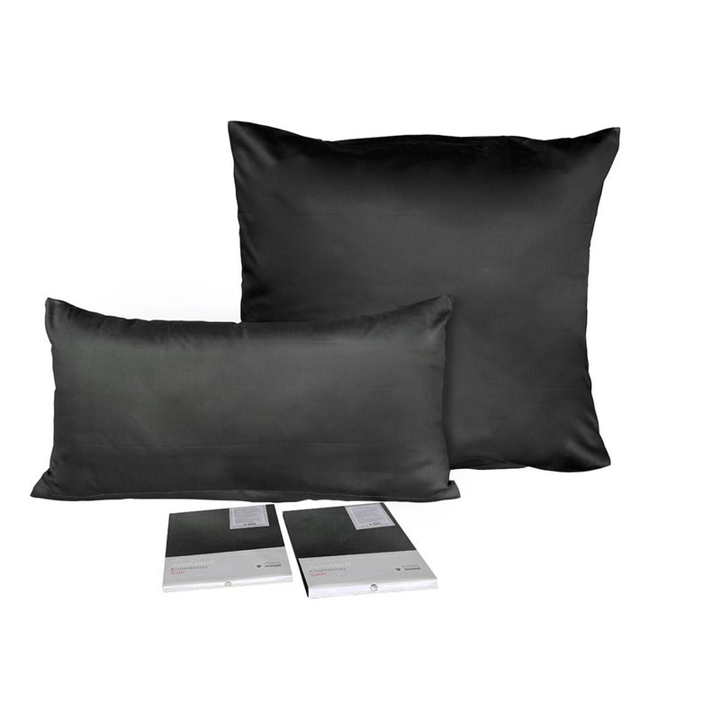 Uni Satin Kissenbezug