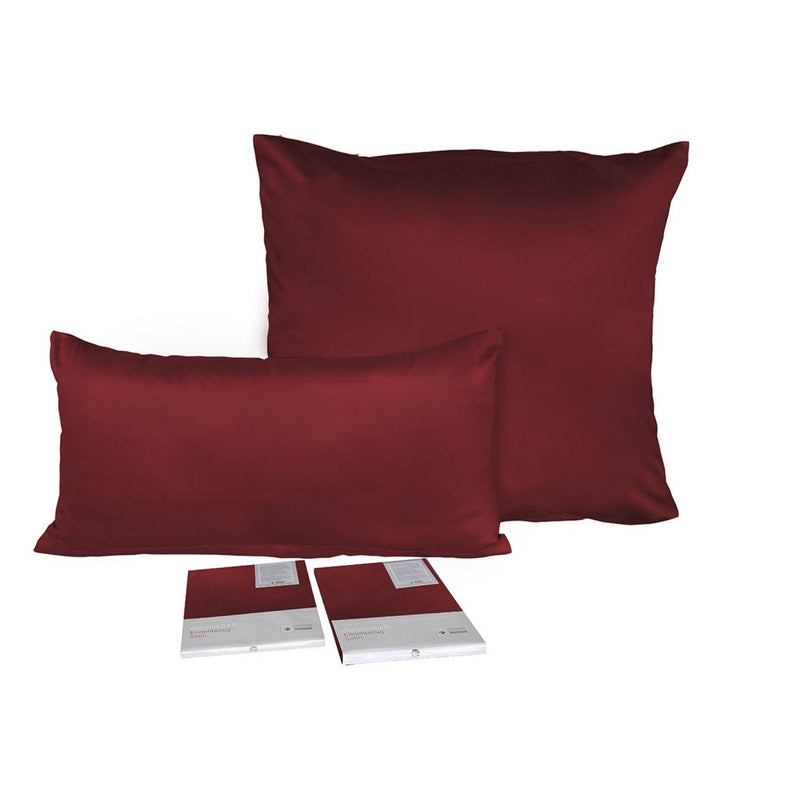 Uni Satin Kissenbezug