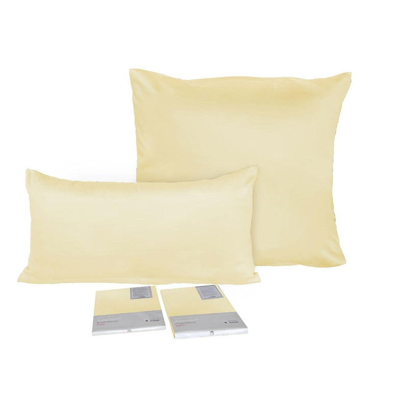 Uni Satin Kissenbezug