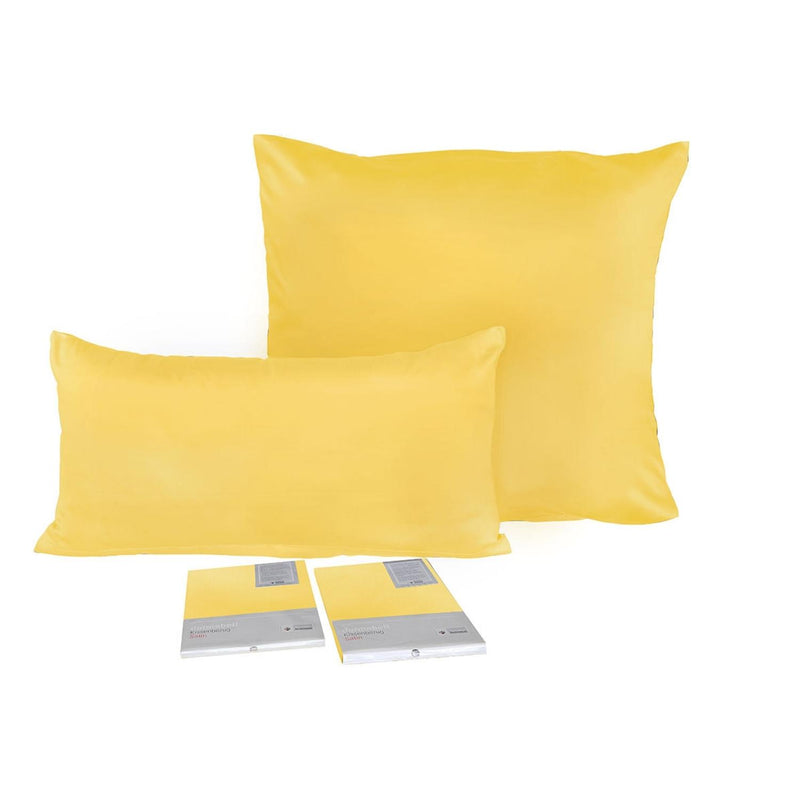 Uni Satin Kissenbezug