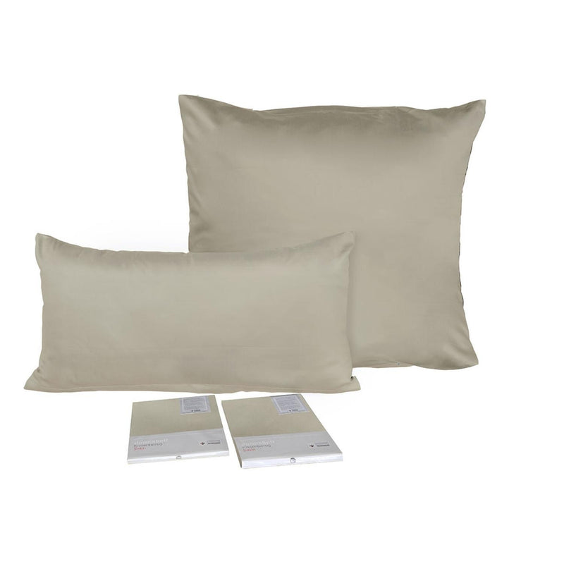 Uni Satin Kissenbezug