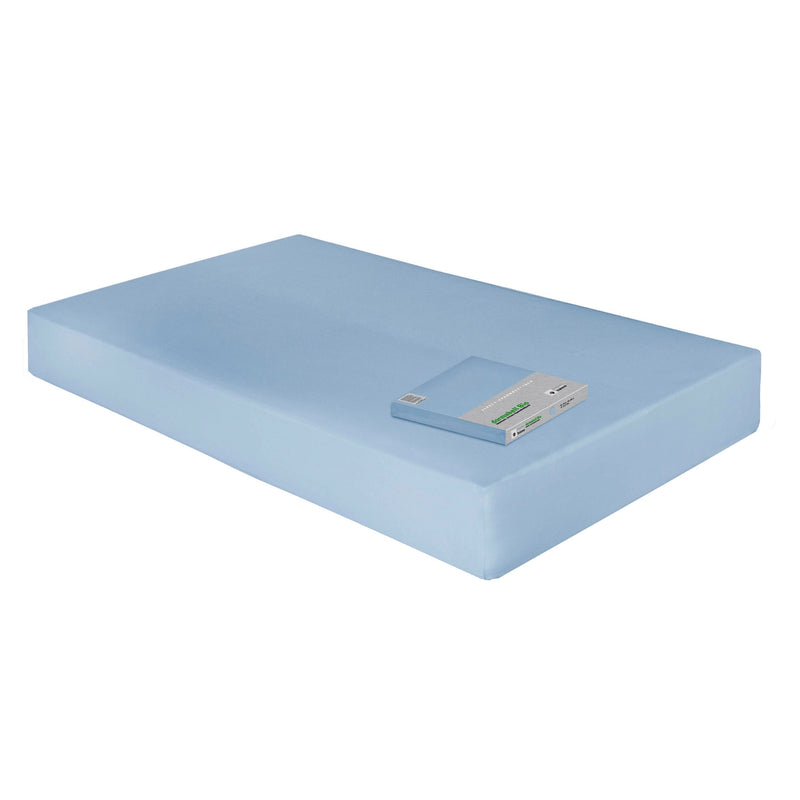 Bio Jersey Spannbetttuch Weiß