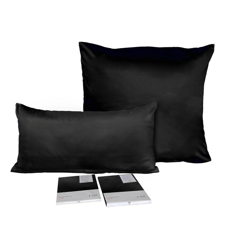 Uni Satin Kissenbezug