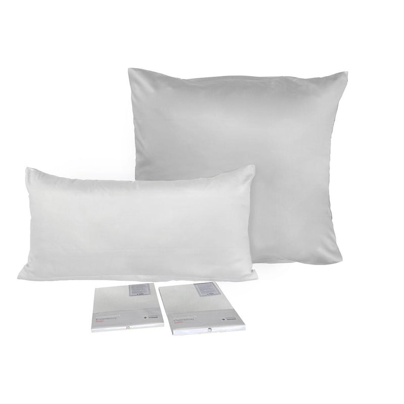 Uni Satin Kissenbezug