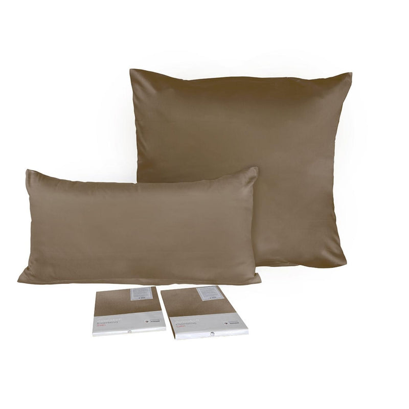 Uni Satin Kissenbezug