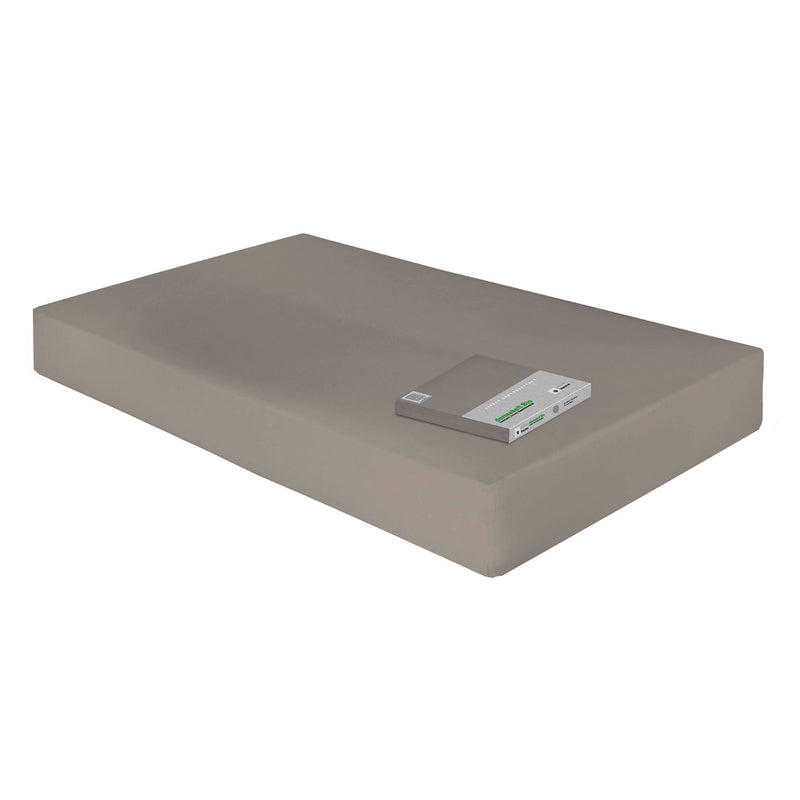 Bio Jersey Spannbetttuch Weiß