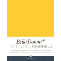 Formesse Spannbetttuch Bella Donna Alto | Spannbetttuch für extra hohe Matratzen bis 40 cm 140/200-160/220 cm goldgelb (0040)