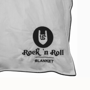 Rock `n Roll Blanket | Daunendecke | Ganzjahresdecke mit...