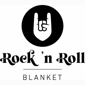 Rock `n Roll Blanket | Daunendecke | Ganzjahresdecke mit 100% Daunen und hochwertiger Stickerei
