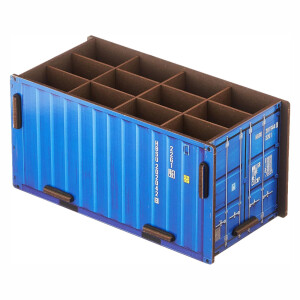Werkhaus Stiftebox Stiftehalter Container blau CO 1011
