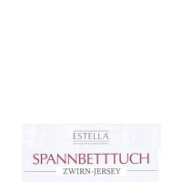 Estella Zwirnjersey Spannbetttuch 90/200 - 120/220 cm weiß (100)