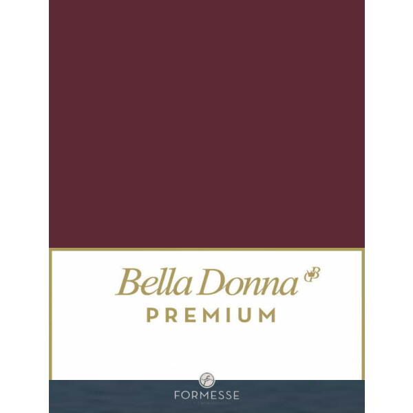 Formesse Spannbetttuch Bella Donna Premium 90/190 - 100/220 cm cabernet (0033)