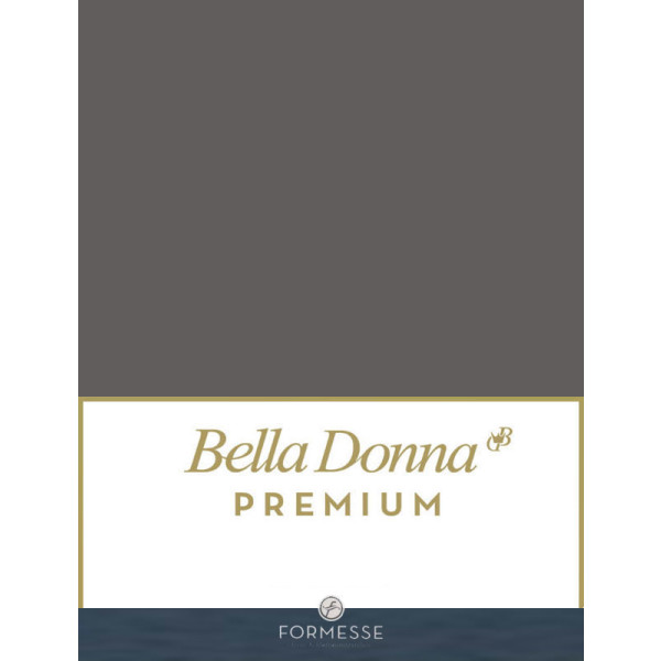 Formesse Spannbetttuch Bella Donna Premium 180/200 - 200/220 cm hellanthrazit (0215)